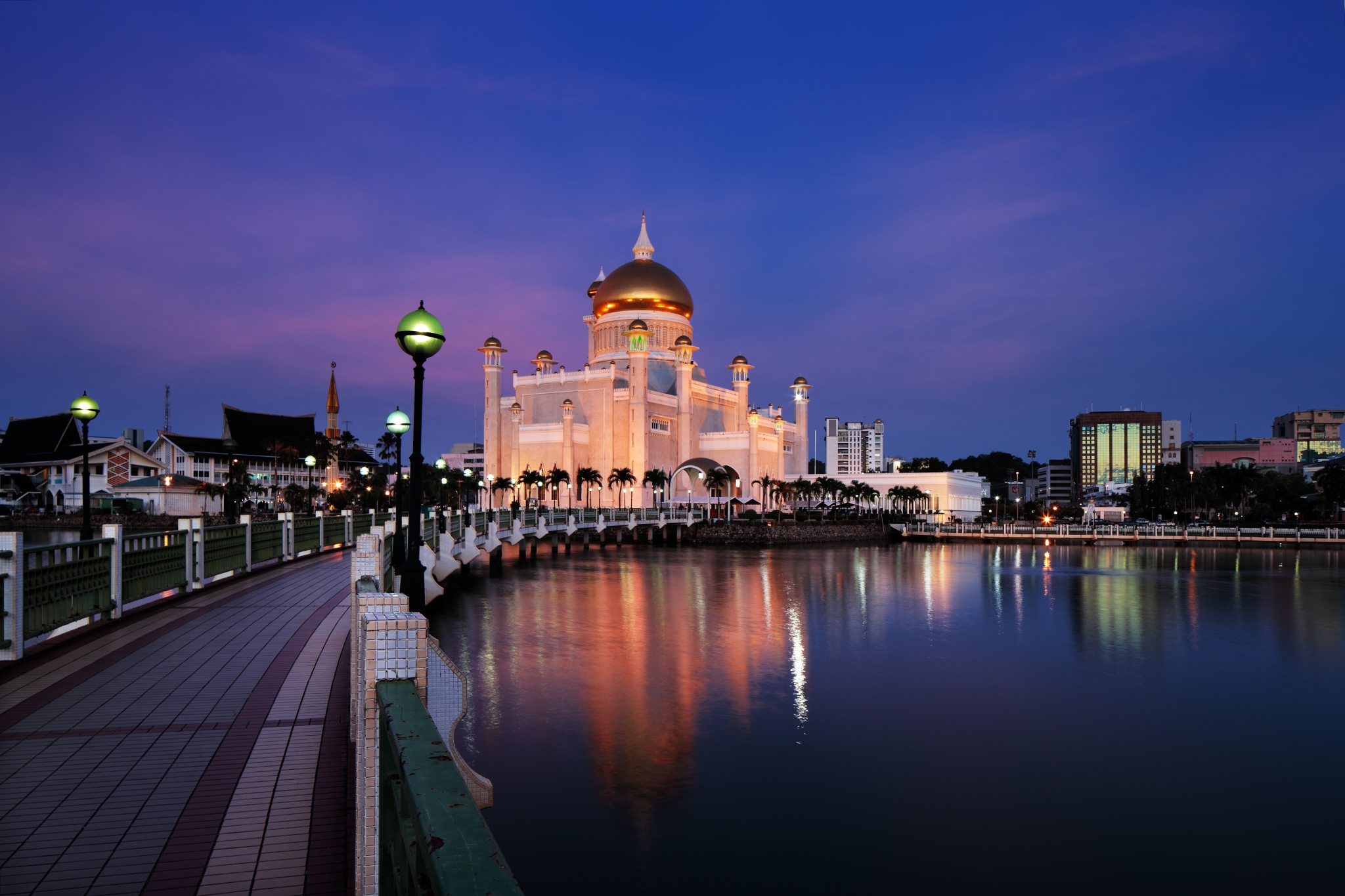 브루나이 야경투어