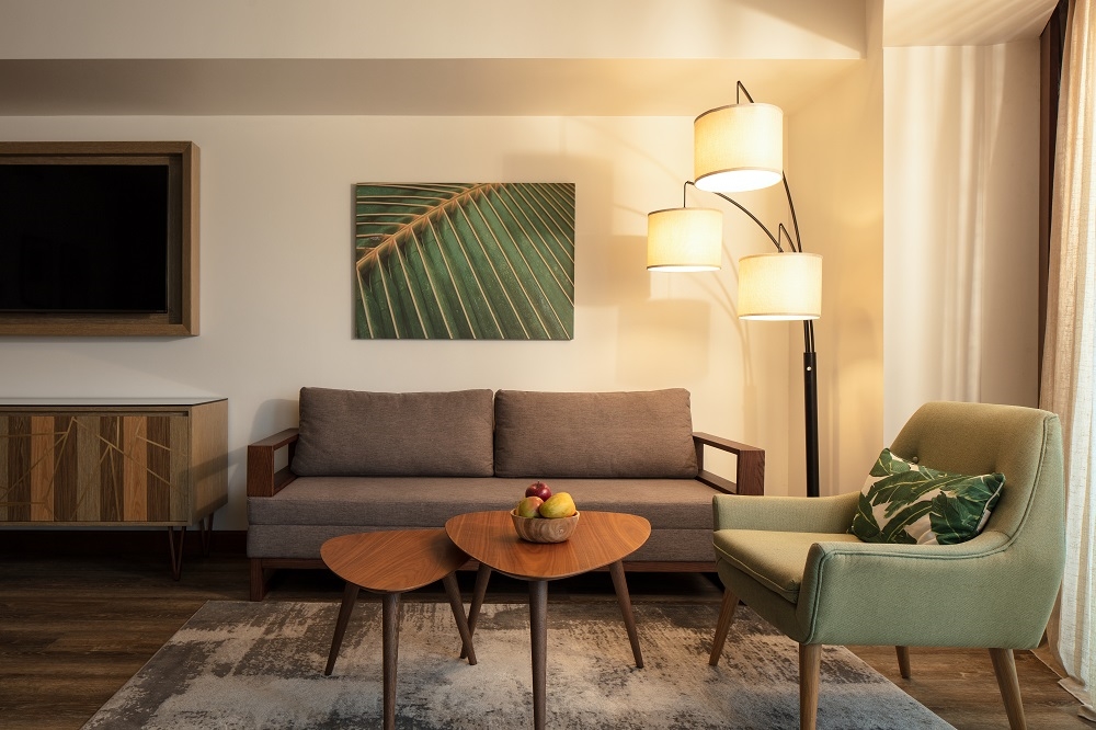 Deluxe Oceanfront Sitting area